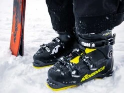 Nordica Men's Speedmachine 110 Ski Boot 2020-2021 -Ski Supplies Store 050h78033h1 speedmachine 110 black anthracite yellow gallery5 final