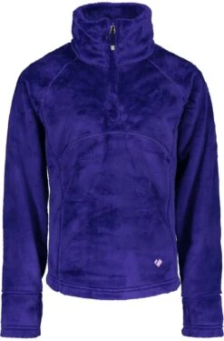 Obermeyer Teen Girls' Furry Fleece Quarter Zip T-Neck 2020-2021 -Ski Supplies Store 3700019075 free reign final