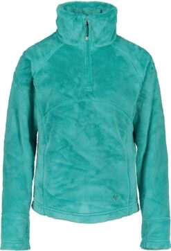 Obermeyer Teen Girls' Furry Fleece Quarter Zip T-Neck 2020-2021 -Ski Supplies Store 3700020063 off tropic final