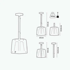 Endeavor Patrol Shovel 2021-2022 -Ski Supplies Store Endeavor patrol shovel 12w 393390941 ski pro