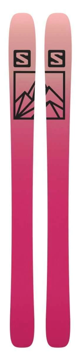 Salomon Ladies QST Stella 106 Flat Ski 2021-2022 4 Salomon Ladies QST Stella 106 Flat Ski 2021-2022 - Image 2