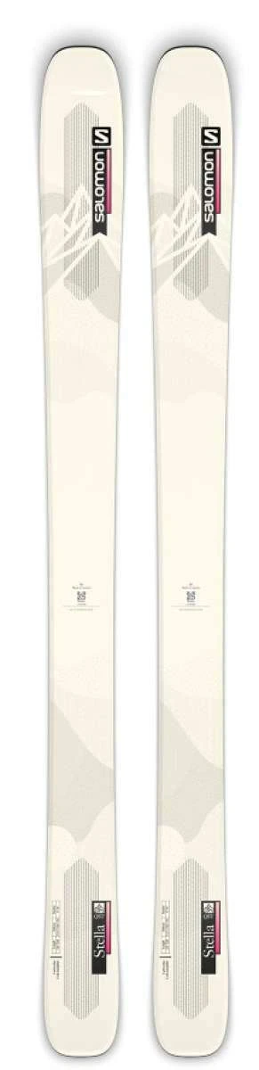 Salomon Ladies QST Stella 106 Flat Ski 2021-2022 3 Salomon Ladies QST Stella 106 Flat Ski 2021-2022