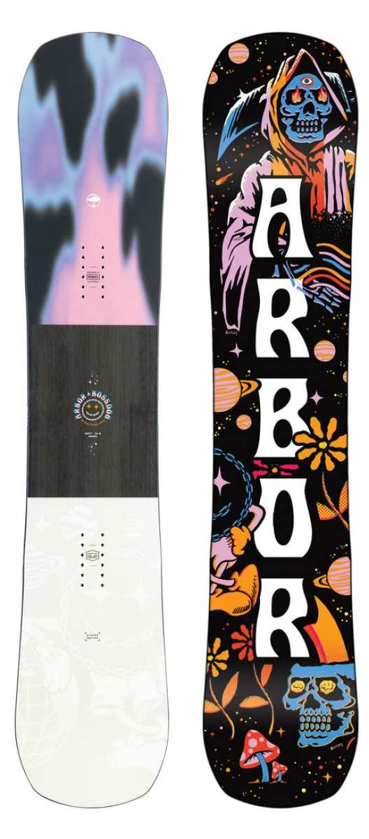 Arbor Draft Rocker Snowboard 2022-2023 3 Arbor Draft Rocker Snowboard 2022-2023