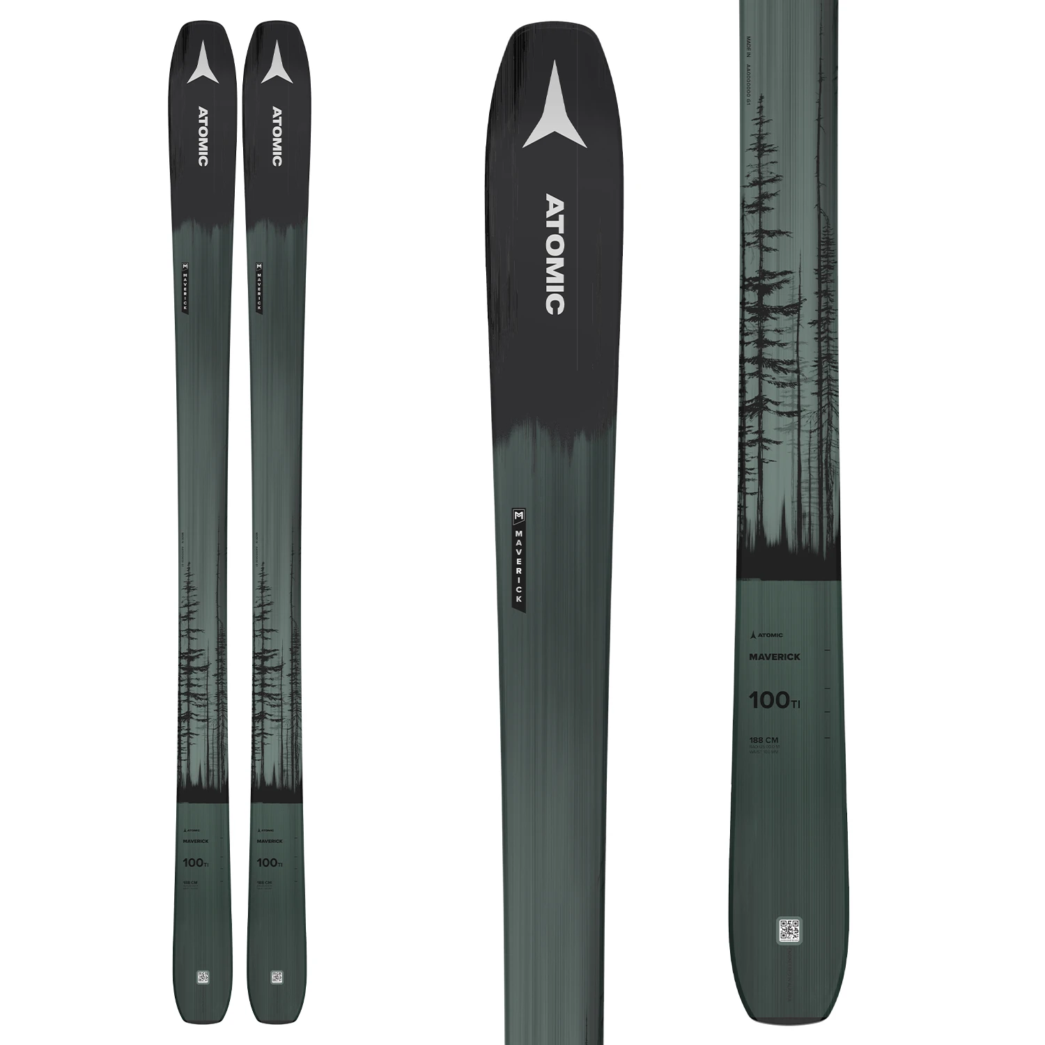 Atomic Maverick 100 Ti Flat Ski 2021-2022 3 Atomic Maverick 100 Ti Flat Ski 2021-2022