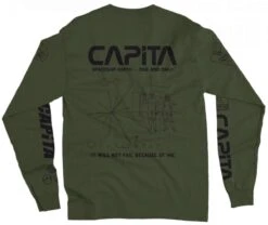 CAPiTA Spaceship Long Sleeve Shirt 2022-2023 -Ski Supplies Store capita spaceship long sleeve shirt 2022 2023 ski pro 474050089