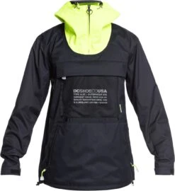 DC Junior's ASAP Anorak Jacket 2021-2022 -Ski Supplies Store dc asap anorak jacket black 2021 ski pro