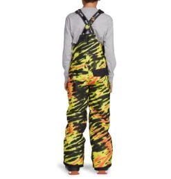 DC Junior's Roadblock Bib Pants 2021-2022 10 DC Junior's Roadblock Bib Pants 2021-2022 -Ski Supplies Store dc roadblock bib youth ski pro sulphur back