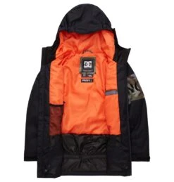 DC Boys Propaganda Jacket 2021-2022 -Ski Supplies Store dc snowboarding ski pro propaganda jacket black inside