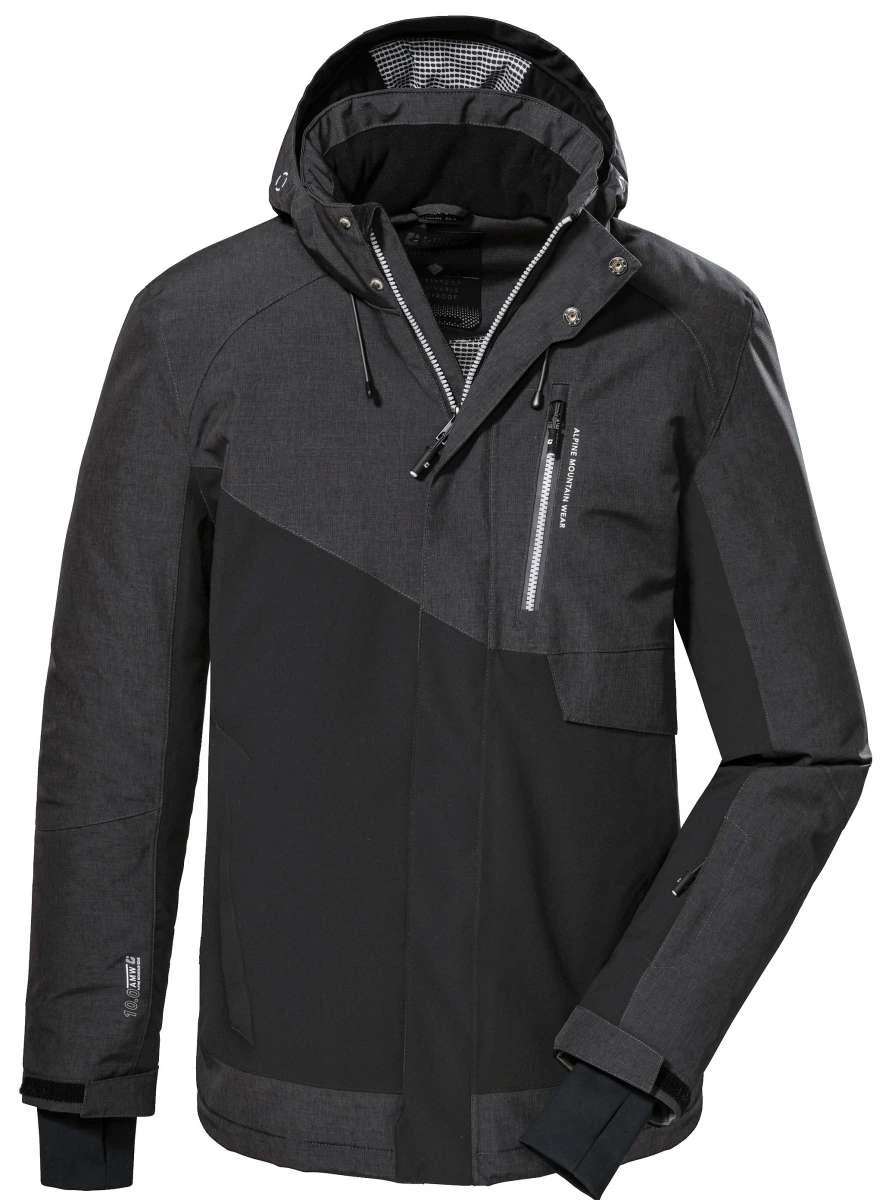 Killtec KSW42 Color Black Insulated Jacket 2022-2023