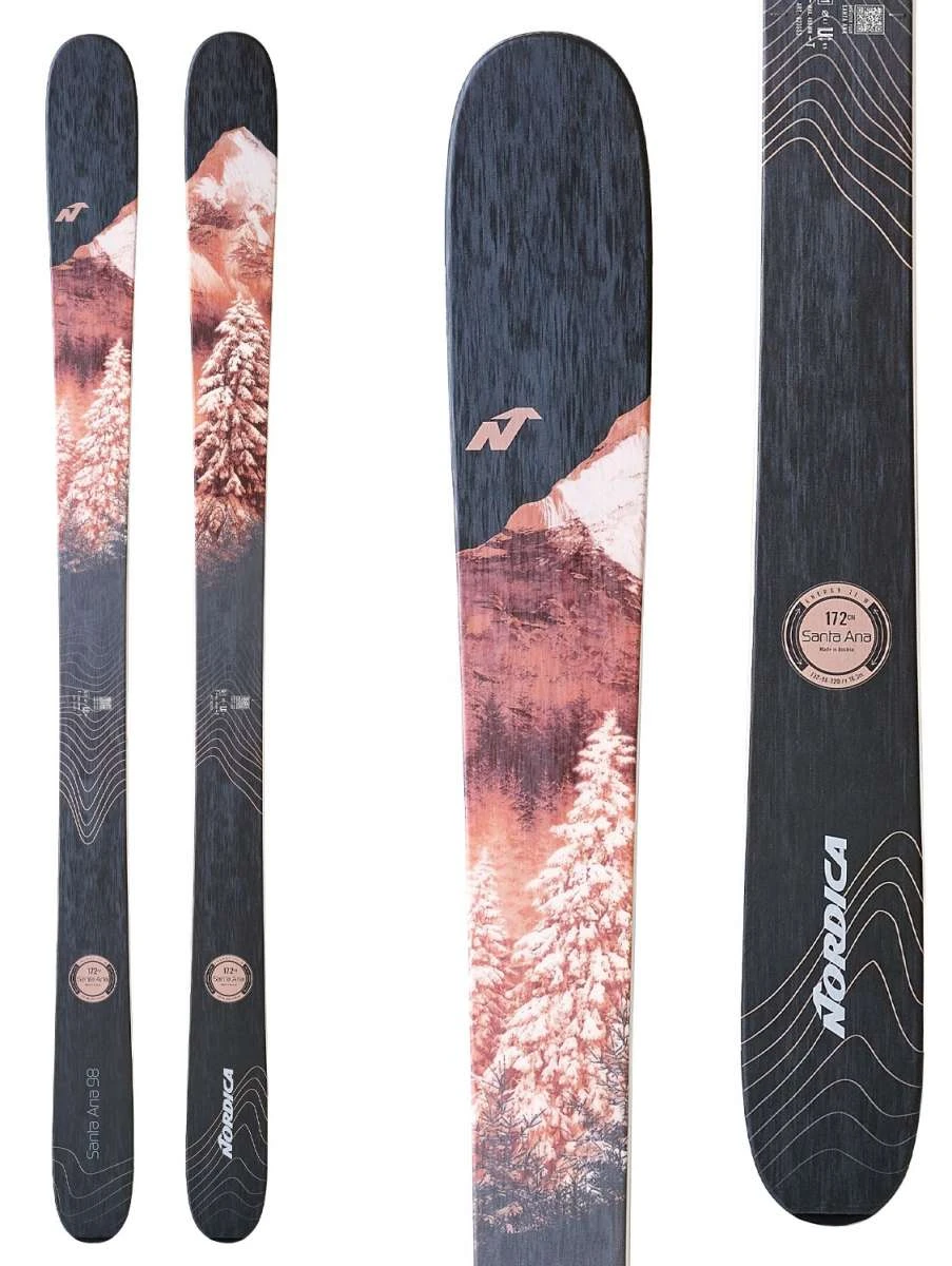 Nordica Ladies Santa Ana 98 Flat Ski 2022-2023 3 Nordica Ladies Santa Ana 98 Flat Ski 2022-2023