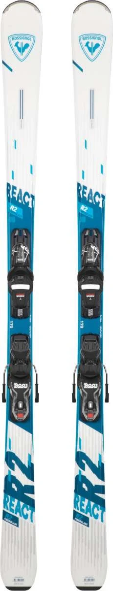 Rossignol React 2 System Ski With XP 10 Ski Bindings 2022-2023